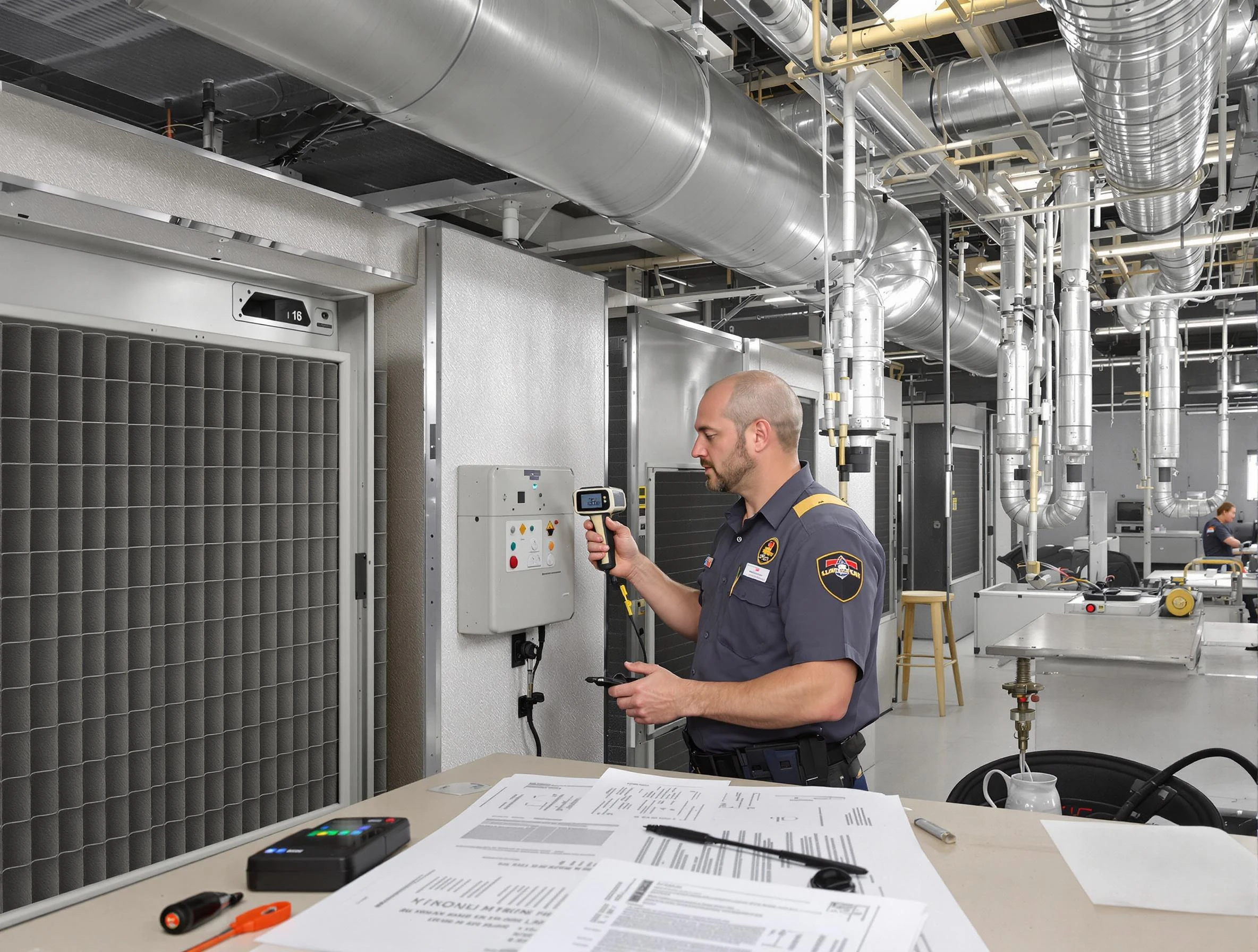 Professional filter system inspection by Murrieta Air Duct Cleaning in Murrieta