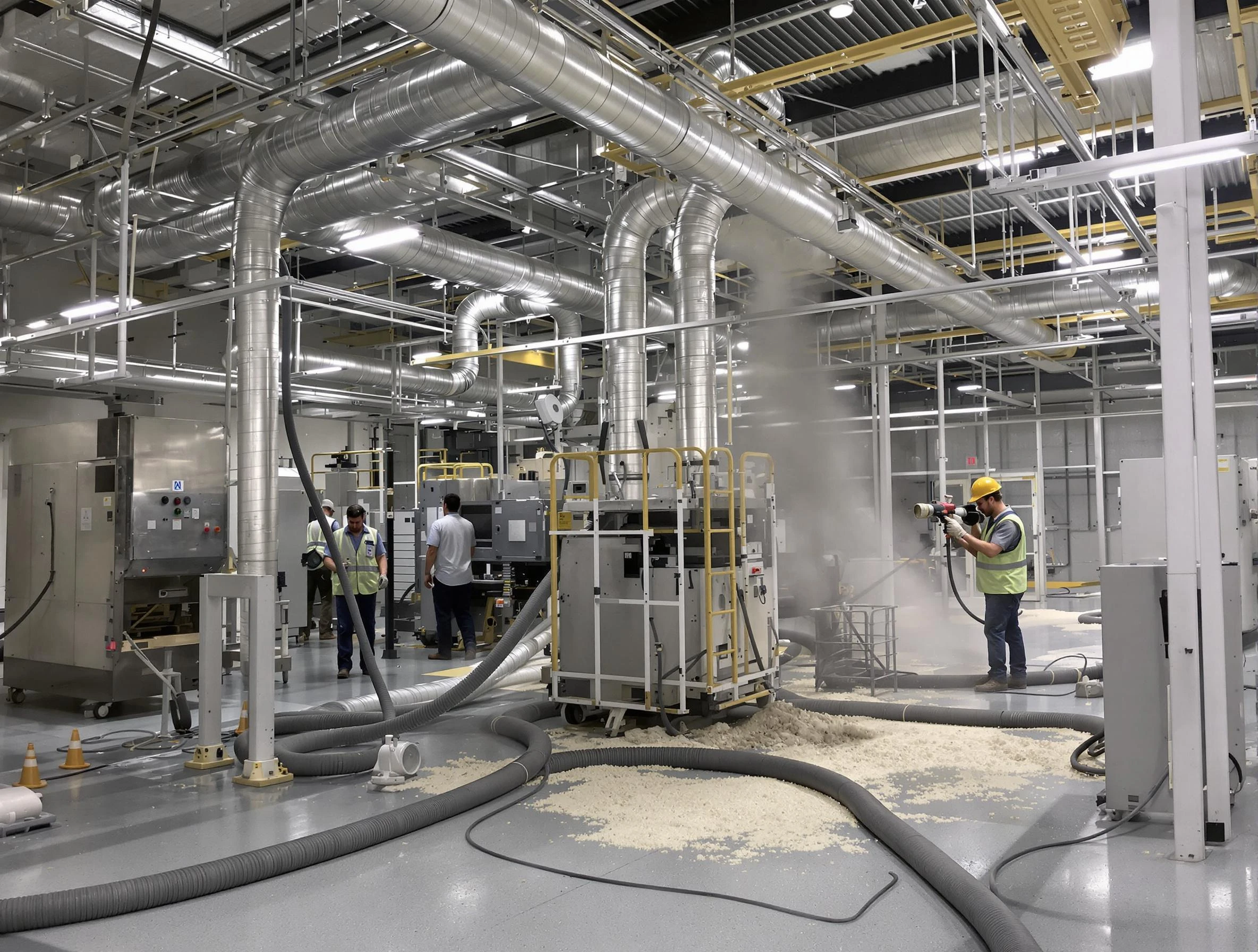 Heavy-duty industrial duct cleaning by Murrieta Air Duct Cleaning in Murrieta