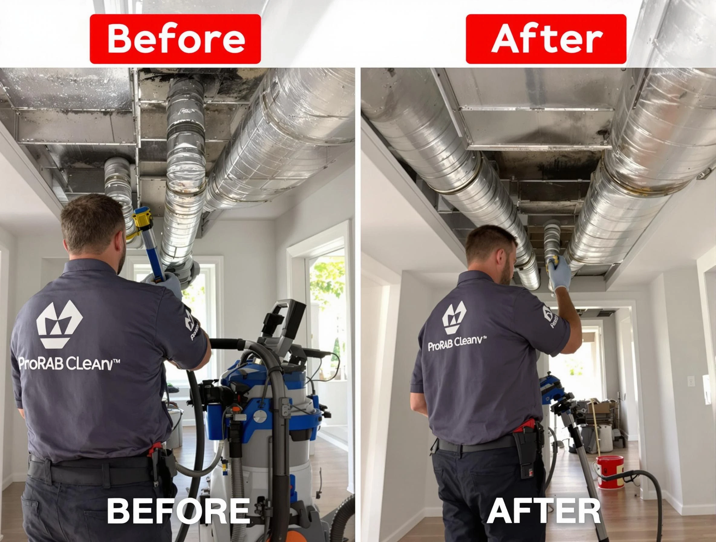 Murrieta Air Duct Cleaning expert performing thorough residential duct cleaning in a Murrieta home